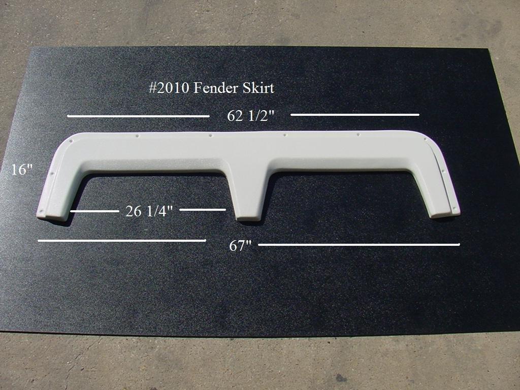 RV Replacement parts RV Fender Skirts for Travel Trailers, 5th Wheels